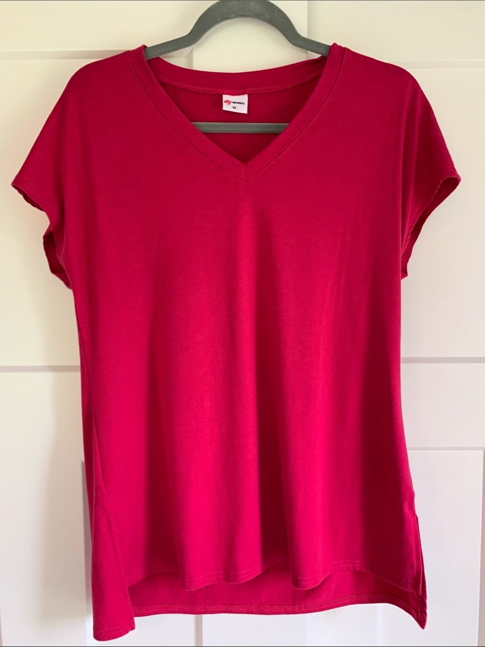 Women’s V-Neck Tee - Pink